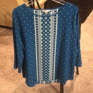 Geo print tunic